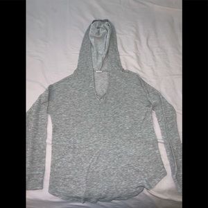 Grey light weight hoodie